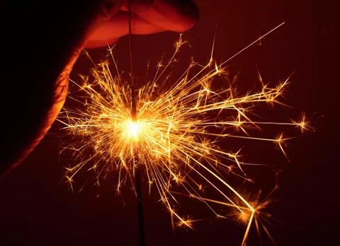 Sparkler Stock Photos