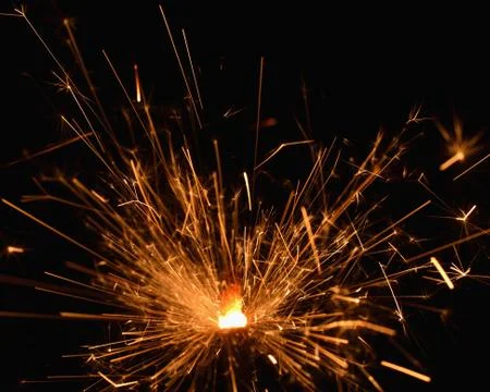 Sparkler Stock Photos