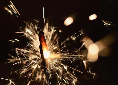 Sparkler Stock Photos
