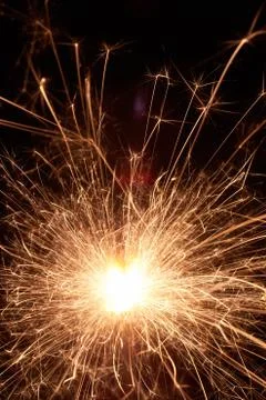 Sparkler Stock Photos
