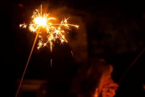 Sparkler Stock Photos