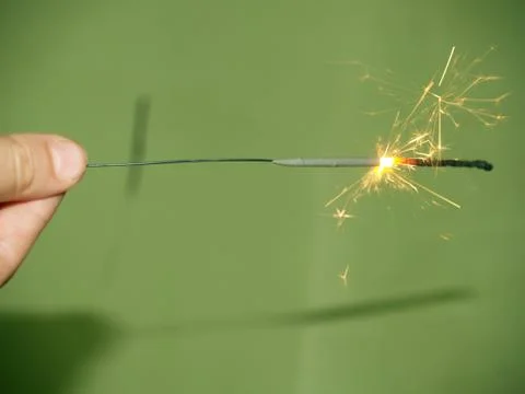 Sparkler Stock Photos