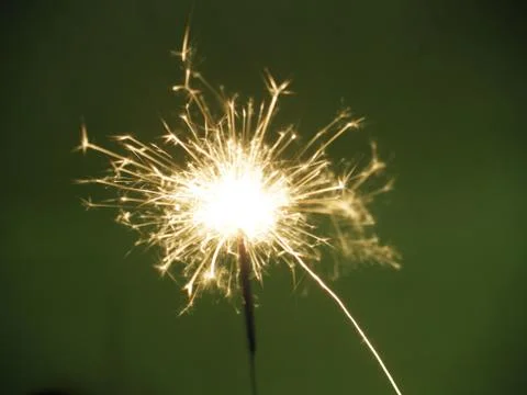 Sparkler Foto stock