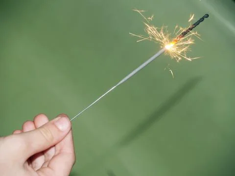 Sparkler Stock Photos