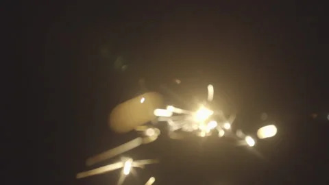 Sparkler Slow Motion Stock Footage 165301612