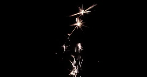 Sparkler Sparks Stock Footage 170728738