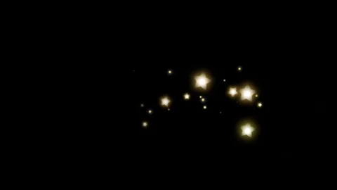 Sparklers on black background. Stock Footage 128625571