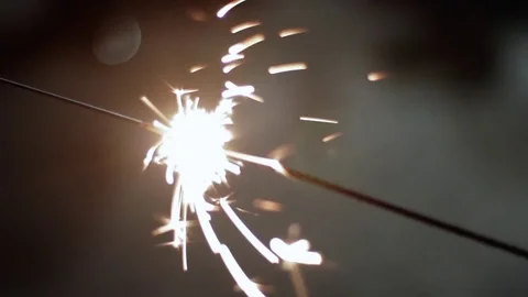 Sparklers Close Up Video stock 71494961