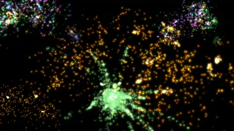 Sparklers Stock Footage 563455