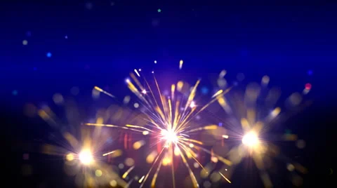 Sparklers loop Stock Footage 1181515