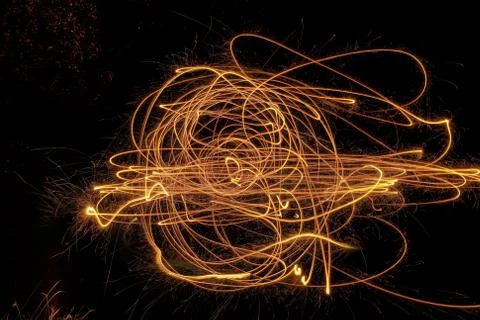 Sparklers Foto stock