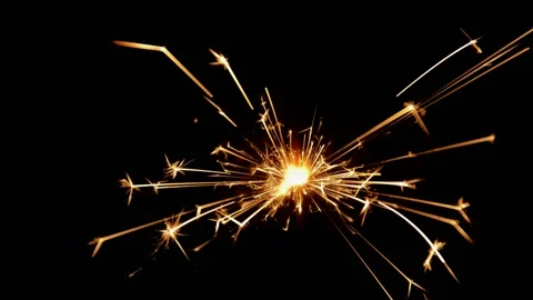 Sparklers slow motion Stock Footage 238649173