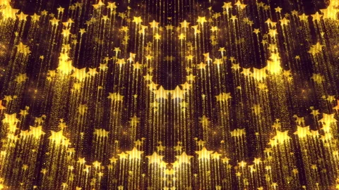 Sparkles Background Gold Elegant Shimmer Star Animated Glitter Stock Footage 87465630