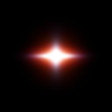 Sparkles on black background. illustration. Stock Illustration