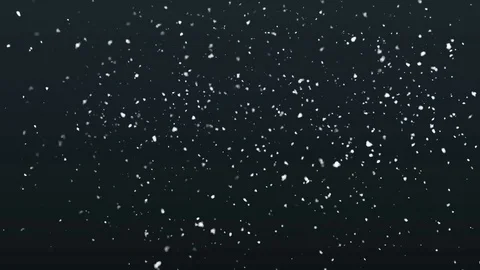 The sparkles on black. Loop animation. Snowflakes . Vídeo Stock 73076955