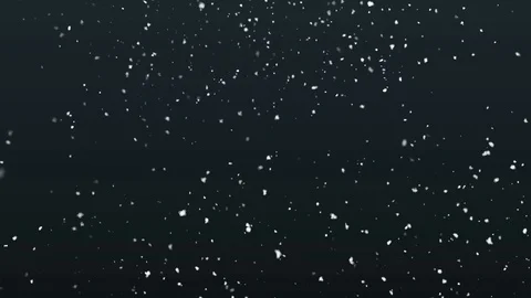 The sparkles on black. Loop animation. Snowflakes . Stockbeeldmateriaal 73077053