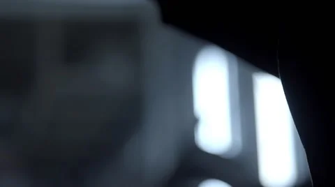 Sparkles flying off from work in slow motion Stock Footage 58882386