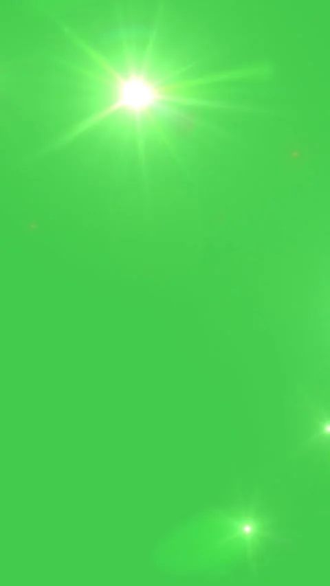 Sparkles Green Screen Chromakey Vertical Glint Star Видео 344762649