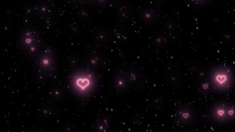 Sparkles Heart Glint Effect Stockbeeldmateriaal 344762855