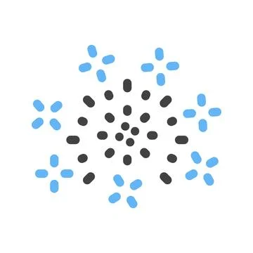 Sparkles icon vector image. Stock Illustration