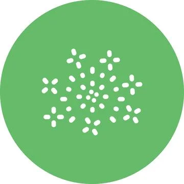 Sparkles icon vector image. Stock Illustration