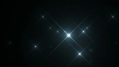 Sparkles light effect background overlay Video stock 208392098