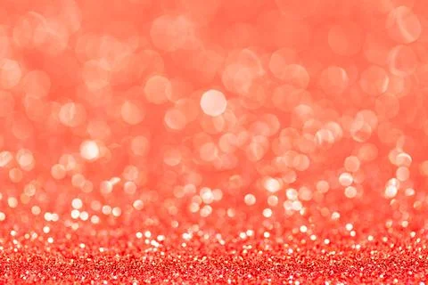 Sparkles of Red glitter abstract background. Copy space Stock Photos