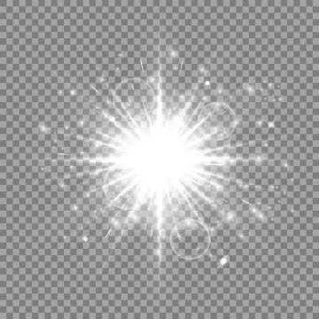 Sparkles silvery background Illustrazione stock
