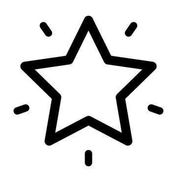 Sparkles star icon image. Vector Illustration. Stock Illustration