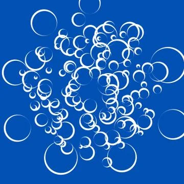 Sparkling background with bubbles. Abstract pattern for water related themes. Stock Illustration