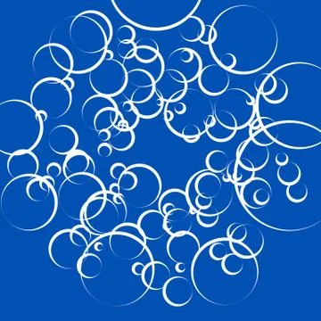 Sparkling background with bubbles. Abstract pattern for water related themes. イラスト素材