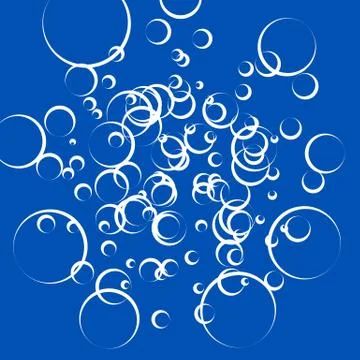Sparkling background with bubbles. Abstract pattern for water related themes. イラスト素材