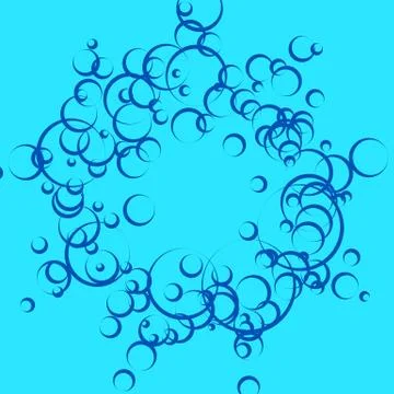 Sparkling background with bubbles. Abstract pattern for water related themes. 스톡 일러스트