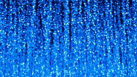 Sparkling balls in easy defocus. Stock Footage 122988483