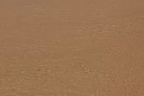 Sparkling Beach Waves Slow Motion 1 Stock Footage 96343564