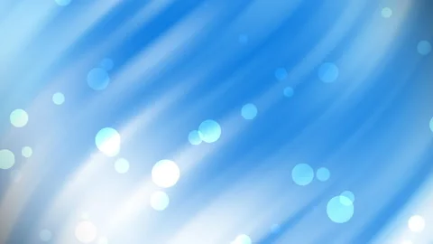 Sparkling Blue Background with Bokeh Lights Vidéo 335198576