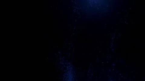 Sparkling Blue Particles Loop Stock Footage 219284723