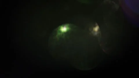 Sparkling bokeh of colored light in the dark Видео 318674862