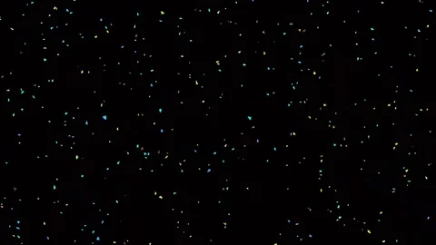 Sparkling bokeh light particles background abstract glitter magic dust over.. Stock Footage 342115237