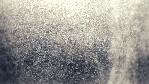 Sparkling Bubbles in glass of water Video stock 77460632