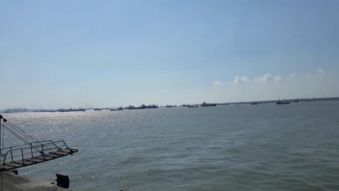 Sparkling calm slow wave Stock Footage 115317957