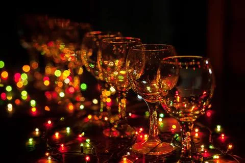 Sparkling Celebration Stock Photos