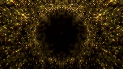 Sparkling Christmas Halo Background Loop Stock Footage 283770851