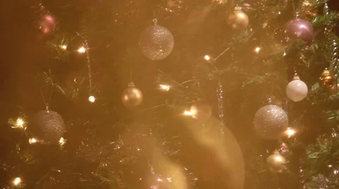 Sparkling Christmas lights Stockbeeldmateriaal 42803093