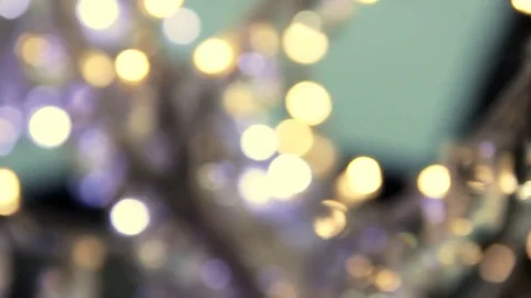 Sparkling Christmas scenery Stock Footage 77863404