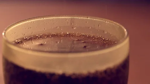 Sparkling Coke Stock Footage 80116525
