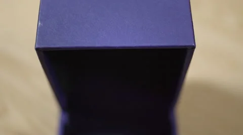 Sparkling crystal chaton silver ring. 4K UHD. Stock Footage 51669082