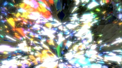 Sparkling diamond loop Stockbeeldmateriaal 57682266