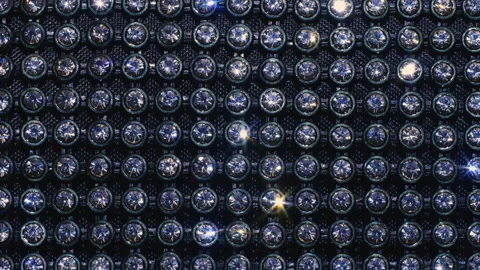 Sparkling diamonds glare. Stock Footage 220563578