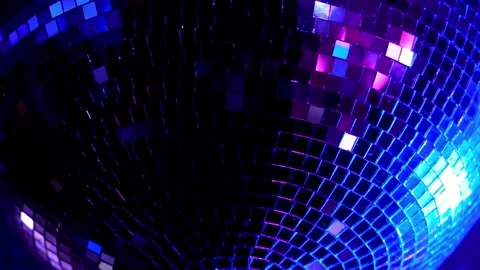 Sparkling disco ball. Concept of night party. disco ball with light reflect.. Video stock 265756831